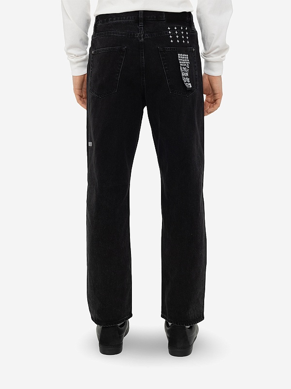Джинсы муж Ksubi MFA22DJ075 BLACK - 4