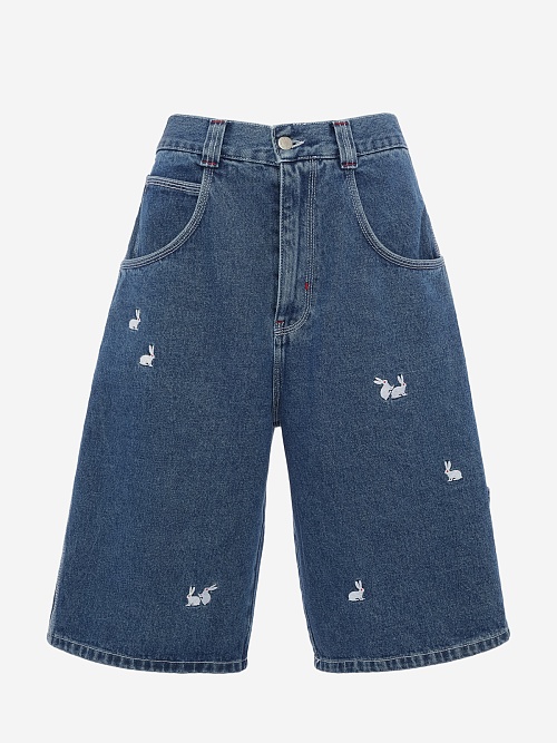 Шорты муж Carne Bollente SS25SH0202 Washed Blue - 0