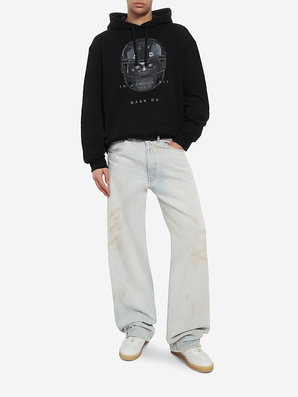 Худи муж IH NOM UH NIT NUW25230 009_BLACK - 1