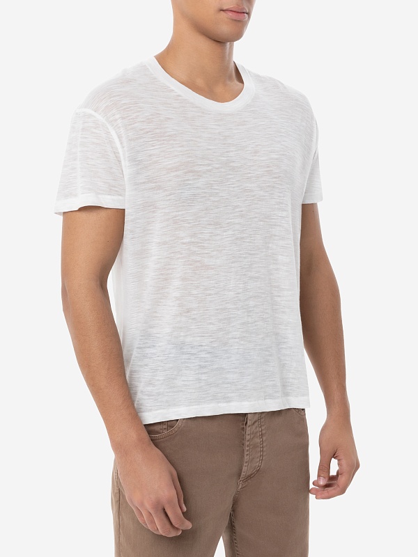 Футболка муж Tom Ford JCS008-JMC017F23 AW002 WHITE - 2