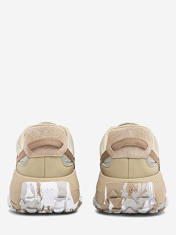Кроссовки муж Hugo 50510383 282 Open Beige - 4