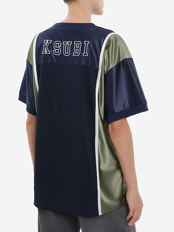 Футболка жен Ksubi WPS26FT014 navy - 3