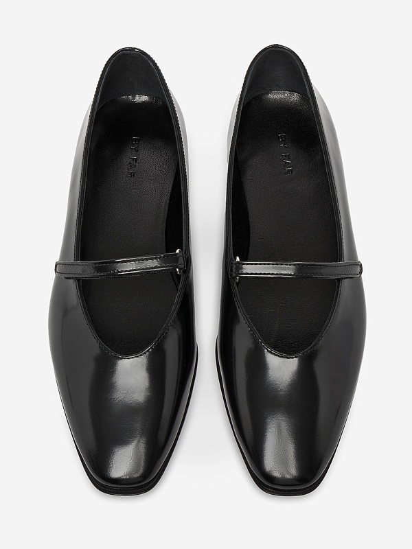 Балетки жен By Far 23SSMOLFBLW Black BL - 3