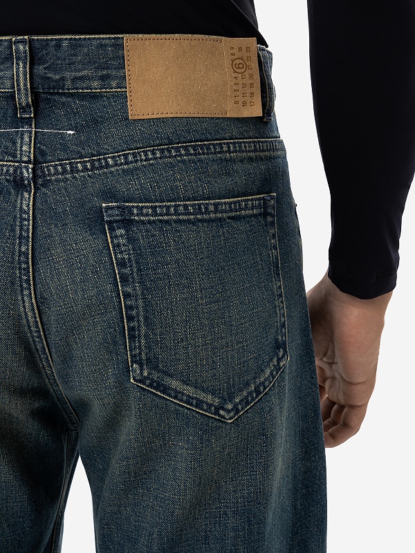 Джинсы муж MM6 SH0LA0003 S30888 961 - 4