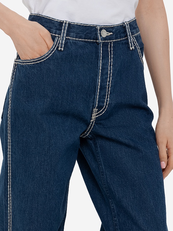 Джинсы жен Re/Done 148-03WLOSLNG/B CHUNKY STITCH INDIGO - 5
