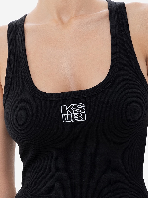 Топ жен Ksubi WPS24TA006 BLACK - 4