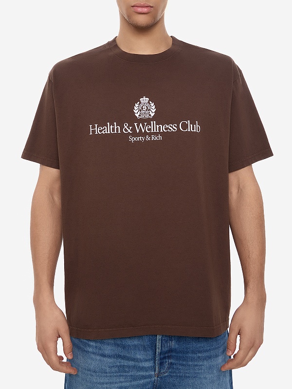 Футболка муж Sporty & Rich TO04365241BR03 Chocolate - 3