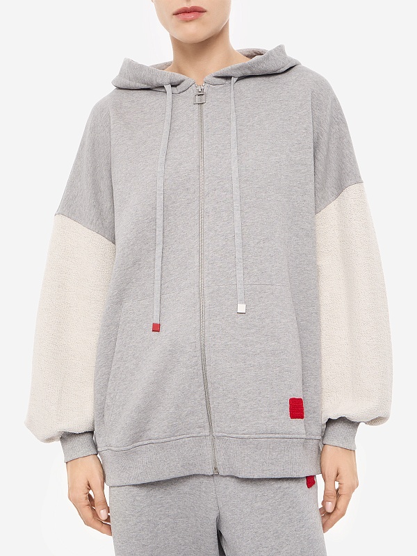 Худи жен MAX&CO 2626926023200 001 MELANGE GREY - 3