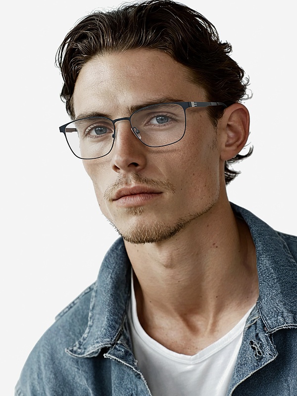 Оправа Ic Berlin IC TILMANN SMALL MARINE-BLUE-BRONZE 51 18 145 - 1