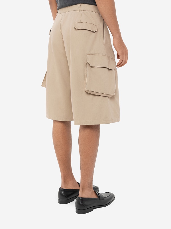 Шорты муж Tonywack BD12PT06 BEIGE - 4