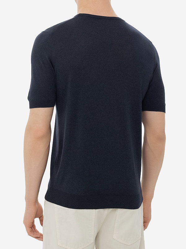 Джемпер с коротким рукавом муж Barba Napoli 2350343512 597 - 4