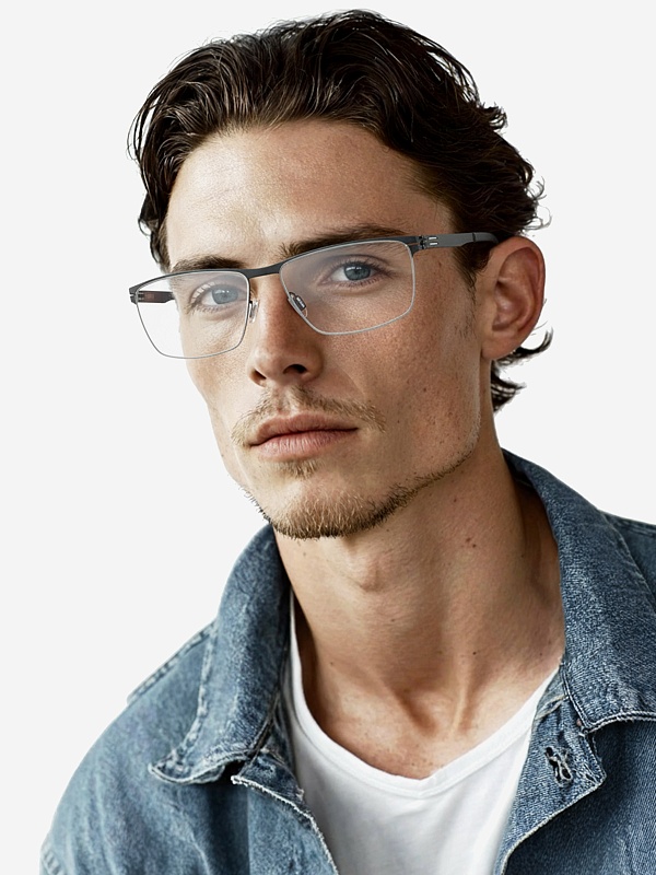 Оправа Ic Berlin IC SVEN H. LARGE BLACK 61 14 145 - 1