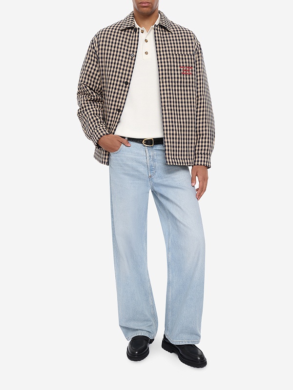 Рубашка муж Drôle de Monsieur PERM-SH270-CO310-BG BEIGE - 1