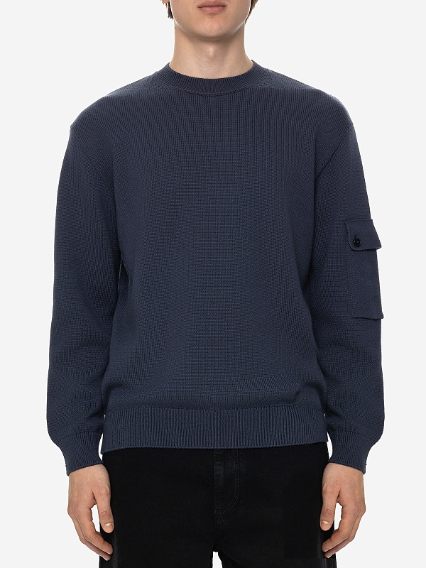 Свитер муж Closed C86232-97W-22 - crewneck jumper 506 SMOKEY BLUE - 3