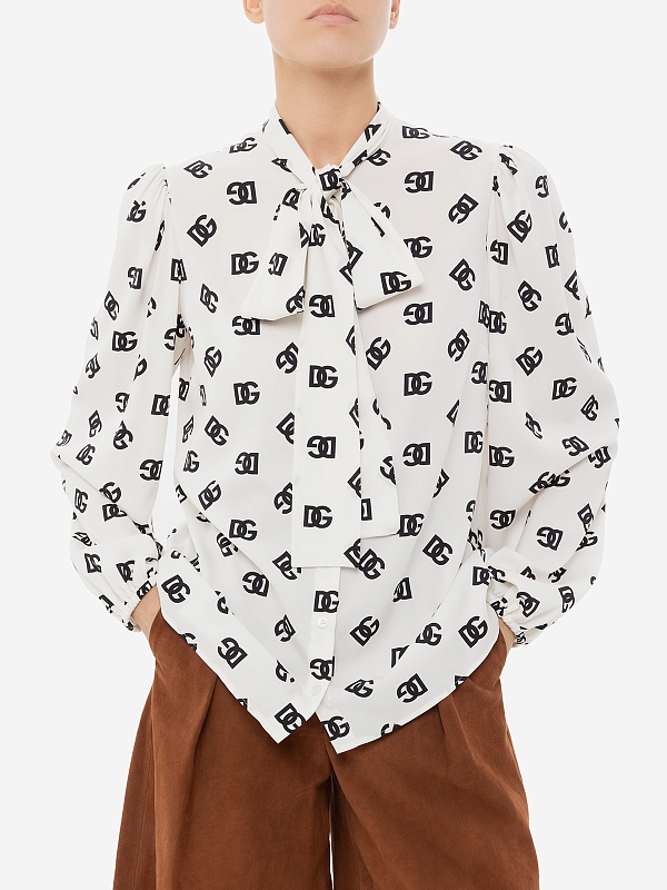 Блуза жен Dolce&Gabbana F5Q44TFSA4I HAVAN - 3