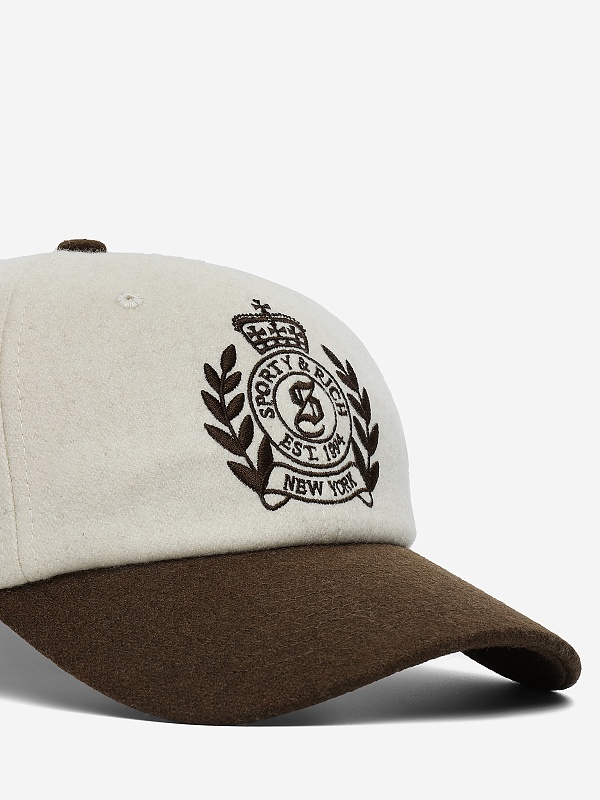 Кепка жен Sporty & Rich AC08066216WH70 Ecru/Toffee - 2