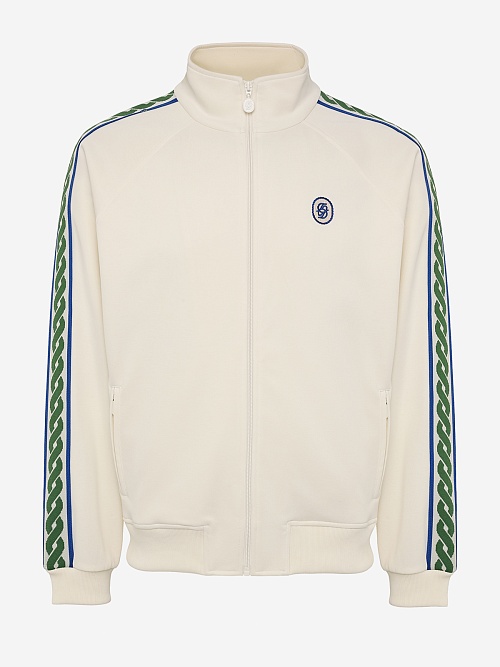 Толстовка на молнии муж Drôle de Monsieur G-SJ007-PL135-OW OFF WHITE - 0