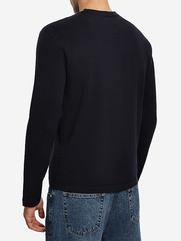 Свитер муж Officine Generale W25MTEE207 DARK NAVY - 1