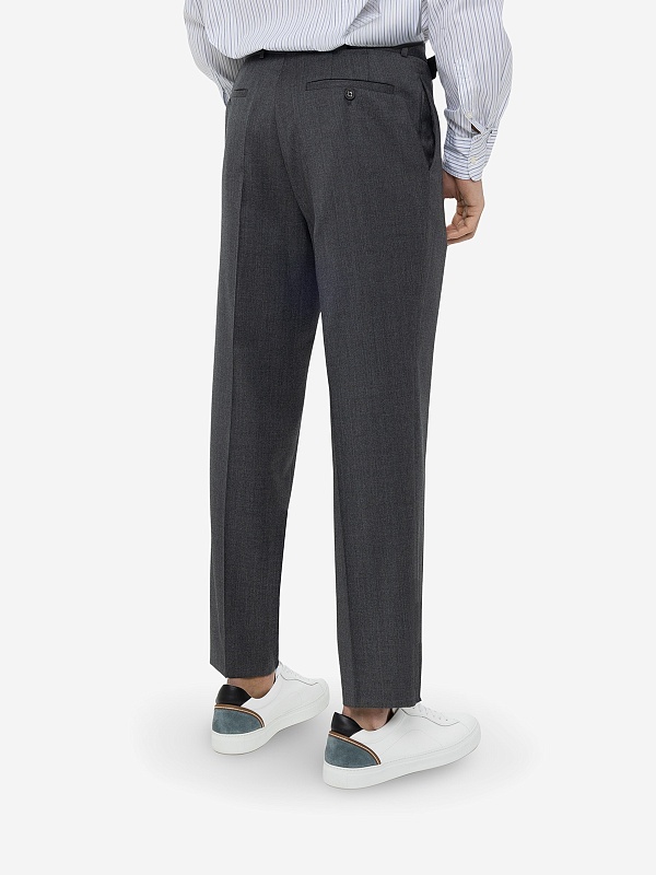 Брюки муж Officine Generale W24MTLG458PRE MID GREY - 4