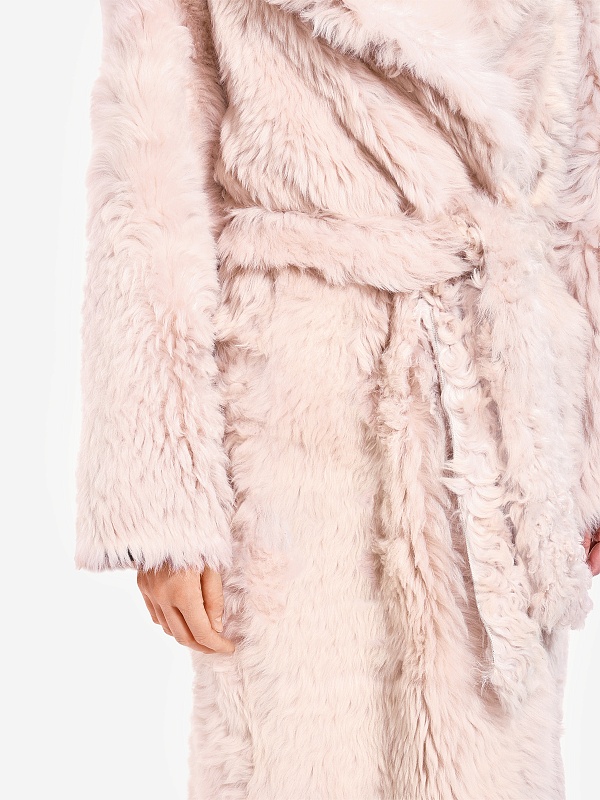 Дубленка жен Burka AN-2407FP/120BU Бежевый - 4