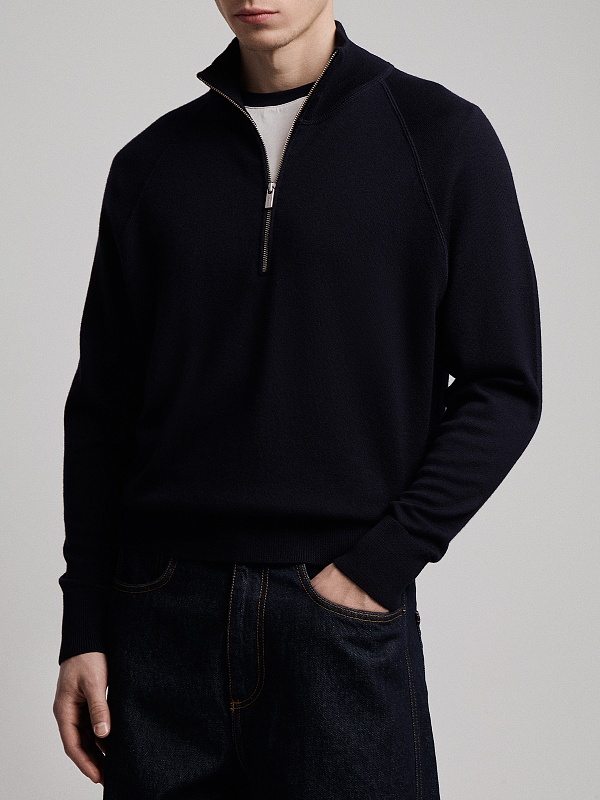 Свитер муж Barena Venezia KNU5704 0504 170 Navy - 3