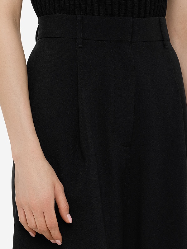 Бермуды жен LE17SEPTEMBRE LS2411PT003EBK BLACK - 5