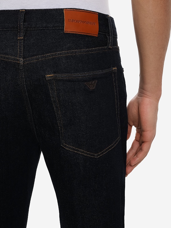 Джинсы муж Emporio Armani EM000763 AF19390 MB001 BLUE DENIM - 5
