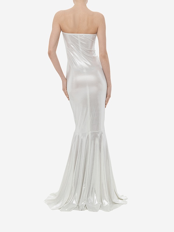 Платье жен Norma Kamali ST2243LMD47967 PEARL - 4