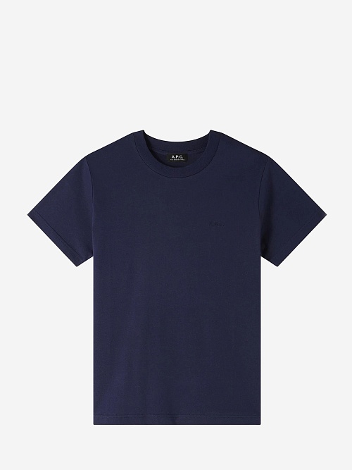 Футболка муж A.P.C. COHBW-M26392 IAK DARK NAVY - 0