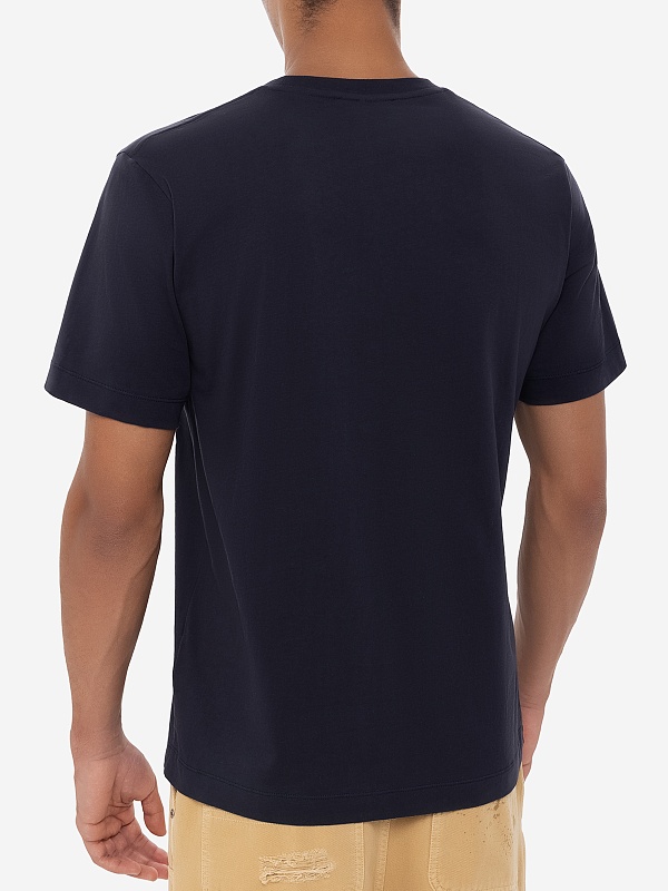 Футболка муж Etudes Studio WONDER E UNIVERSITY FADE OUT Navy - 4