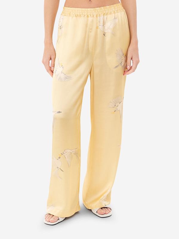 Брюки жен Burka t25-tr001 Желтый - 1