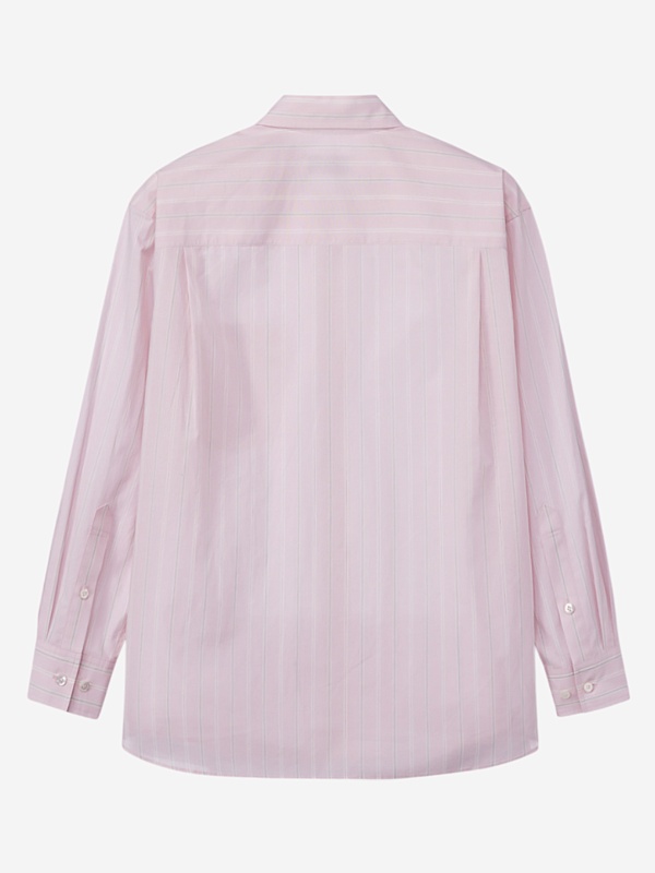 Рубашка жен DUNST UDSH6A104P1 SOFT PINK STRIPE - 1