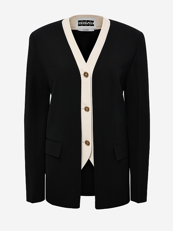 Жакет жен EENK EEB-1P353-JK05-BK Black - 5