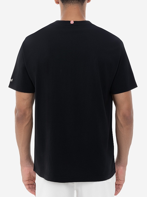 Футболка муж MC2 Saint Barth TSHM001 02340H PORNSTAR LOGO 00 - 2