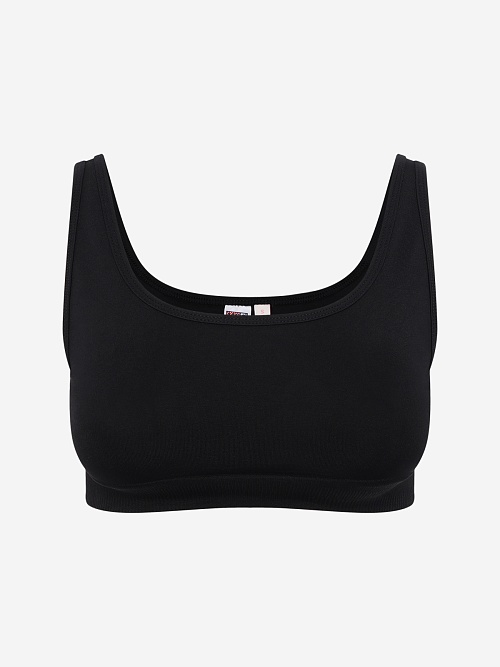 Топ (спортивный) жен MC2 Saint Barth FIFY001 00208L 00 BLACK - 0