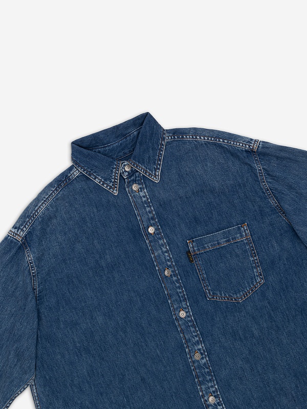 Рубашка жен Haikure HEW06073DF115 L0836 STROMBOLI BLUE - 2