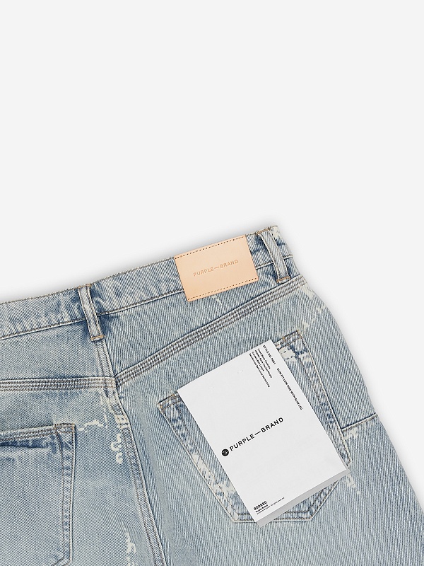 Джинсы муж PURPLE P001-TYML224 LT INDIGO - 4