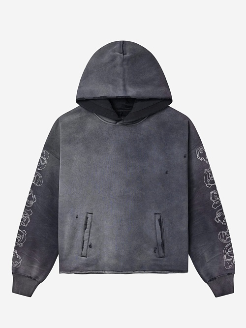 Худи муж PURPLE M4104-HFBG425 BLACK - 0