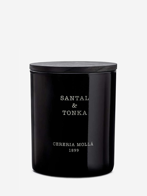 Свеча унисекс Cereria Molla 1899 5548 Santal & Tonka 230г - 0