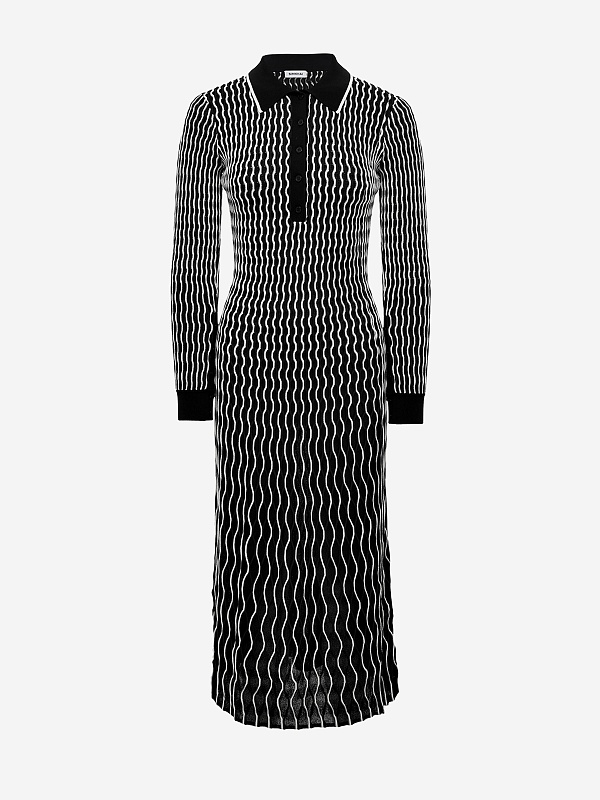 Платье жен Simkhai 525-1213-K BLACK MULTI - 5