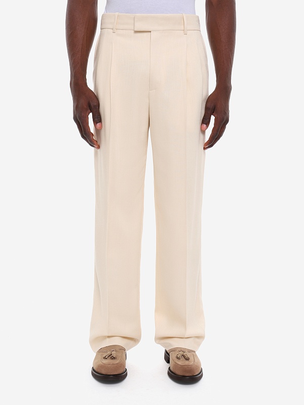Брюки муж Drôle de Monsieur K-BP165-VI029-OW OFF WHITE - 2