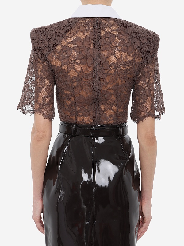 Боди жен Rowen Rose TOP_RR460 Brown - 3