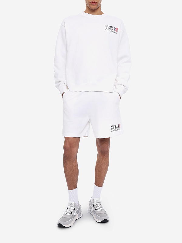 Шорты муж Sporty & Rich SH039710431WH01 White - 1