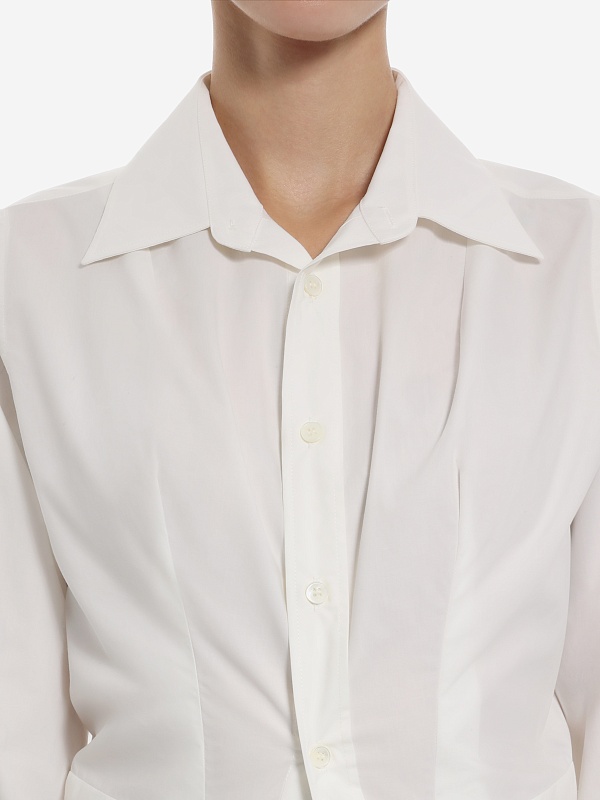 Рубашка жен MM6 S52DT0051 M35256 101 - 4