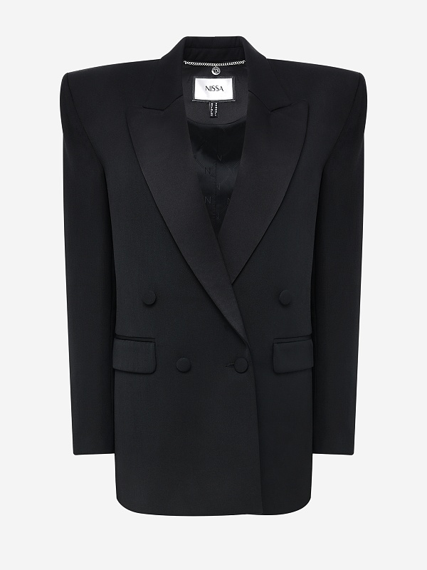 Жакет жен Nissa SS16054 black - 5