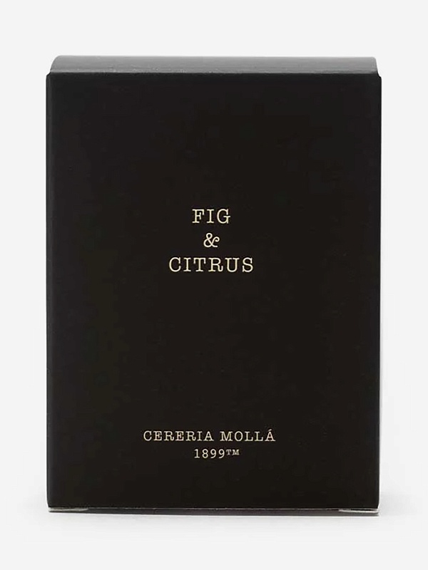 Свеча унисекс Cereria Molla 1899 MI5547 Fig & Citrus 70г - 1