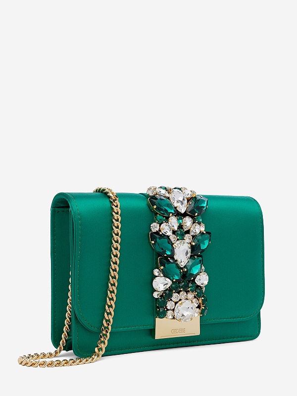 Сумка жен Gedebe CLKYSTN EMERALD - 2