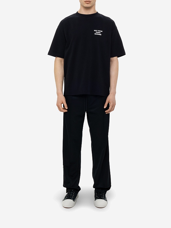 Футболка муж Drôle de Monsieur PERM-TS203-CO002-BL BLACK - 2