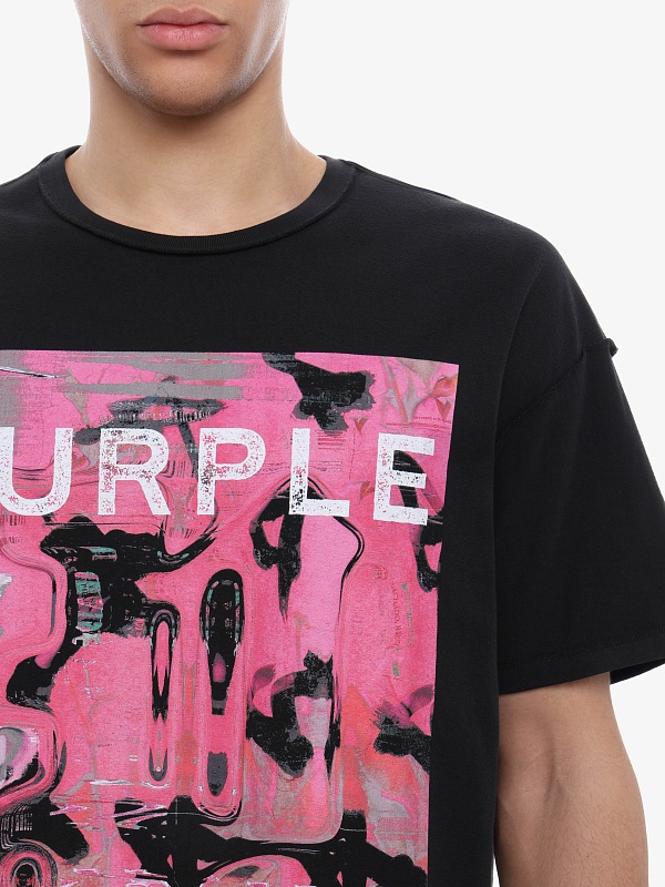 Футболка муж PURPLE P101-TBSD126 BLACK - 5