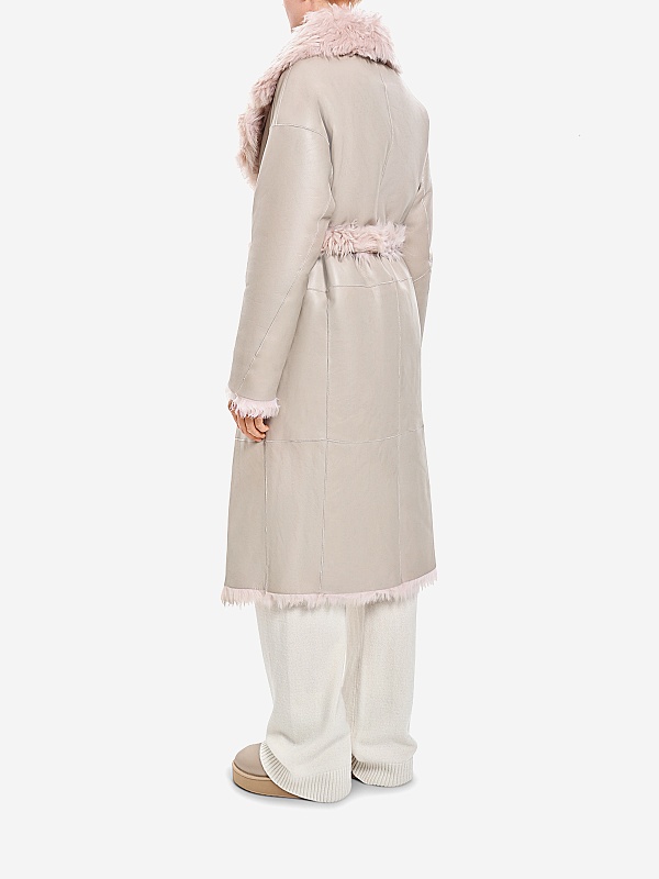 Дубленка жен Burka AN-2407FP/120BU Бежевый - 6